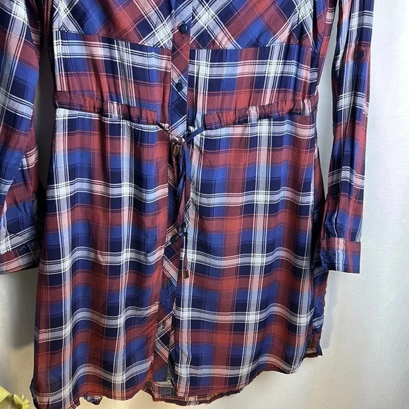 Y2K NWT, perfect line dancing dress, plaid,western,Yellowstone,Nashville,cowgirl - Picture 5 of 14